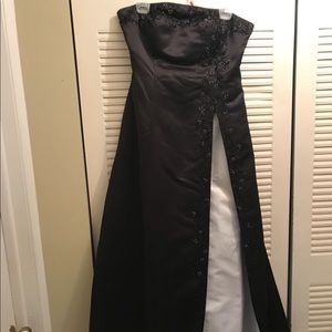 Black and white Prom Dress